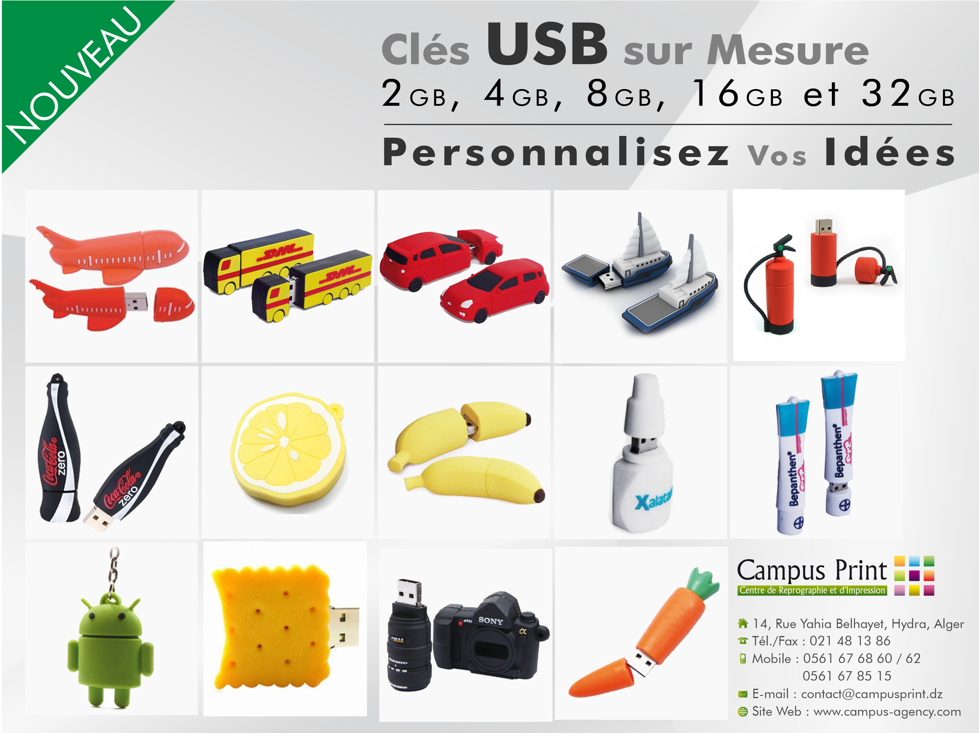 Cls USB personnalises
