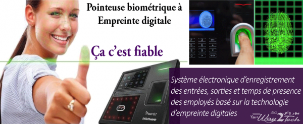 Pointeuse Biometrique