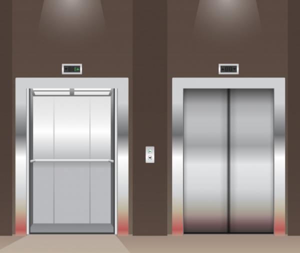 Porte d'ascenseurs 
