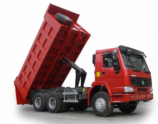 Fabrication et distribution de Howo dump truck camion benne