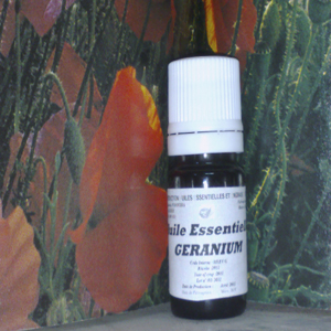Vend huile essentielle BIO du Geranium