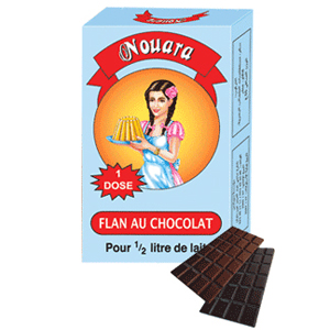 Flan chocolat