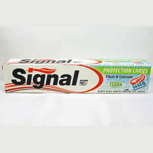 Dentifrice signal