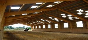 Manege couvert